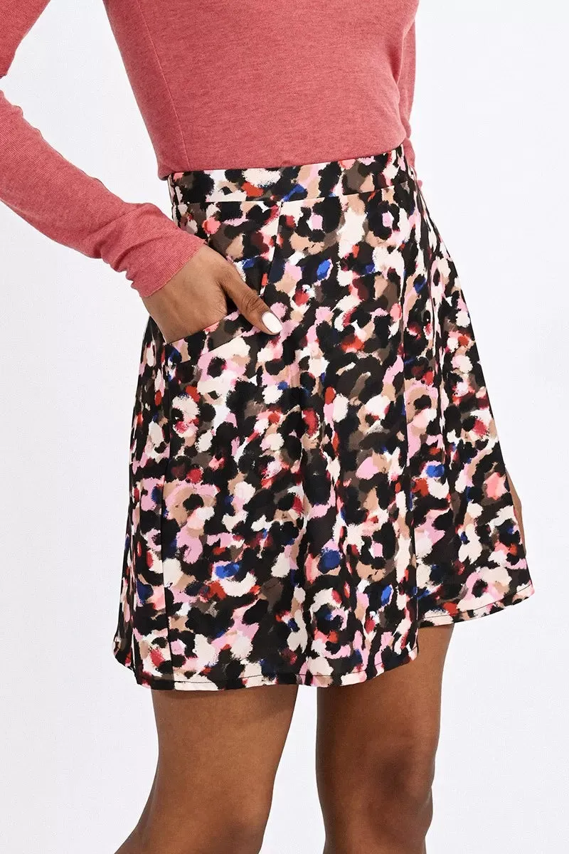 Mini Printed Skirt