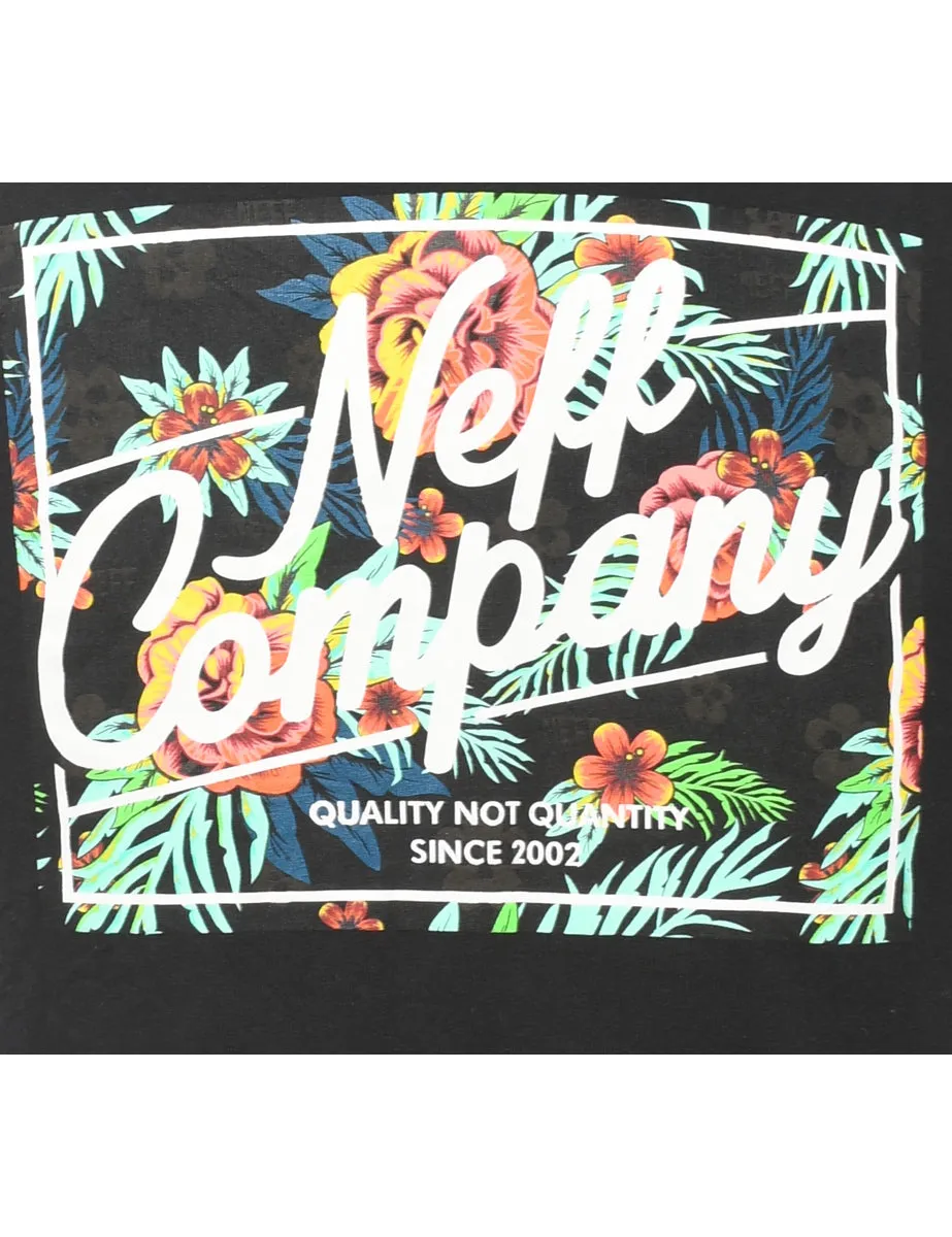 NEFF Company Printed T-shirt - S