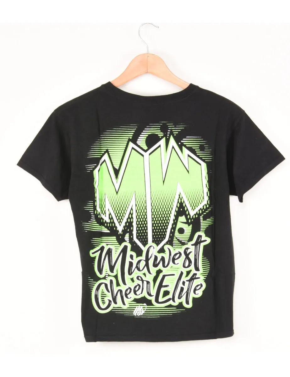 Neon Senior Envy Printed T-shirt - S