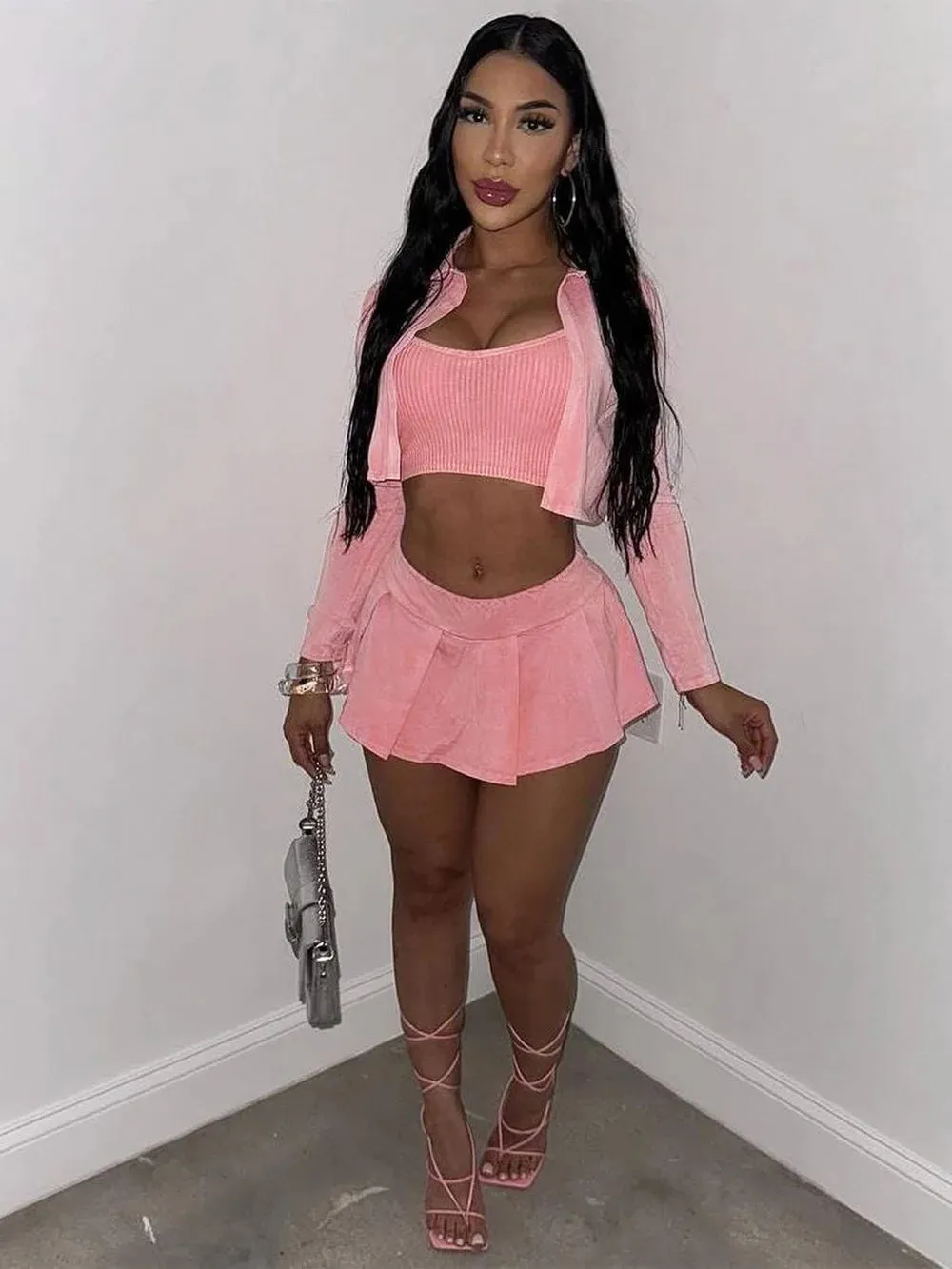No Truth Is A Lie Skirt Set