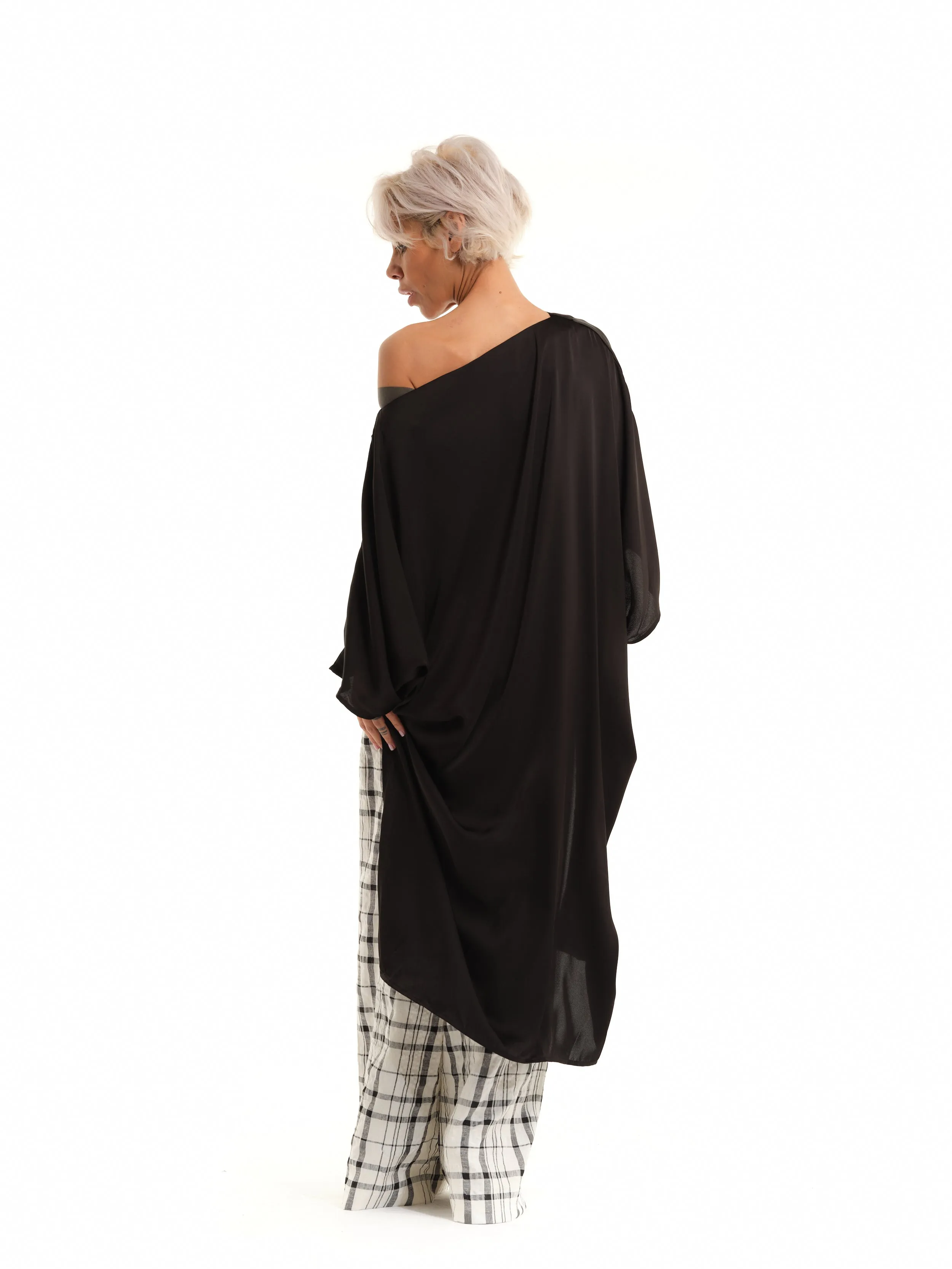 Off-The-Shoulder Maxi Tunic