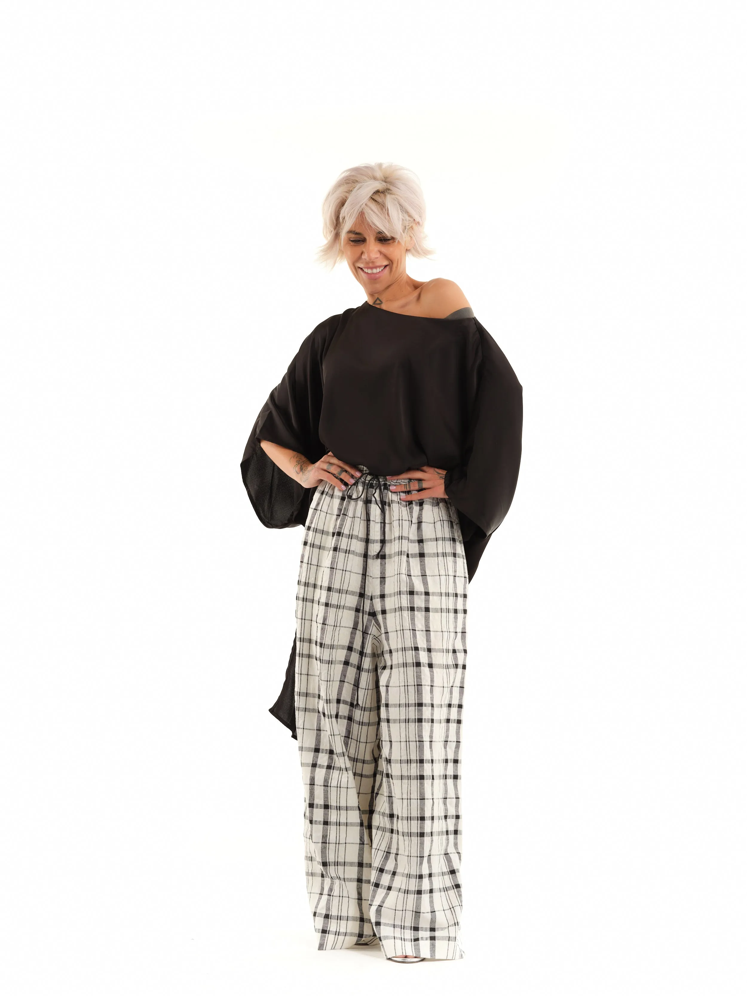 Off-The-Shoulder Maxi Tunic