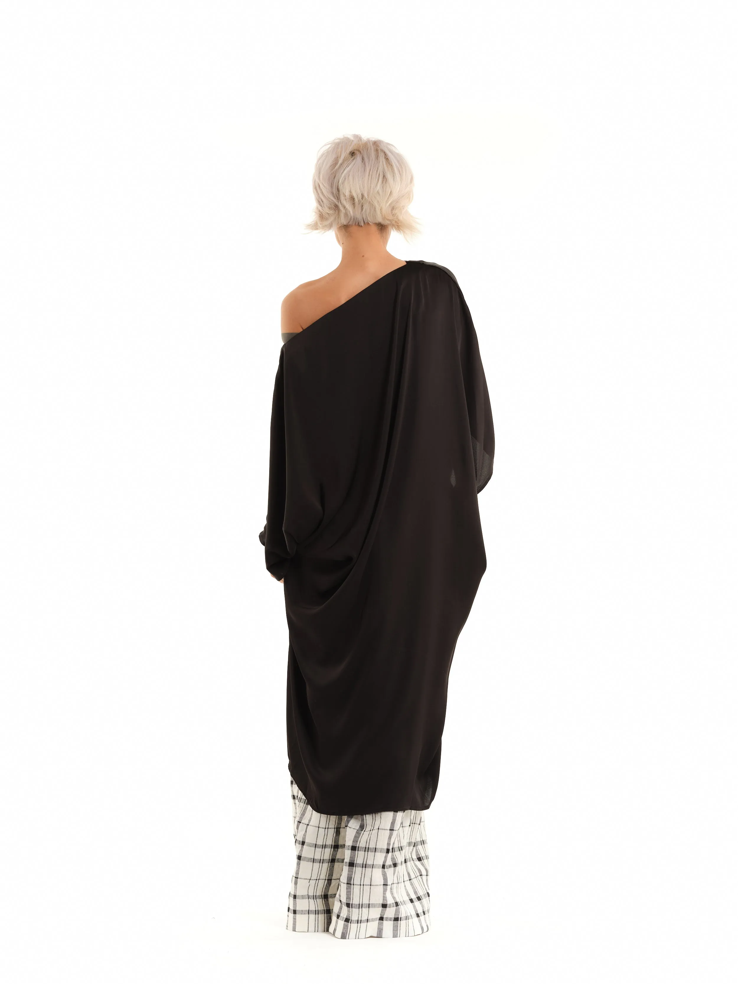 Off-The-Shoulder Maxi Tunic