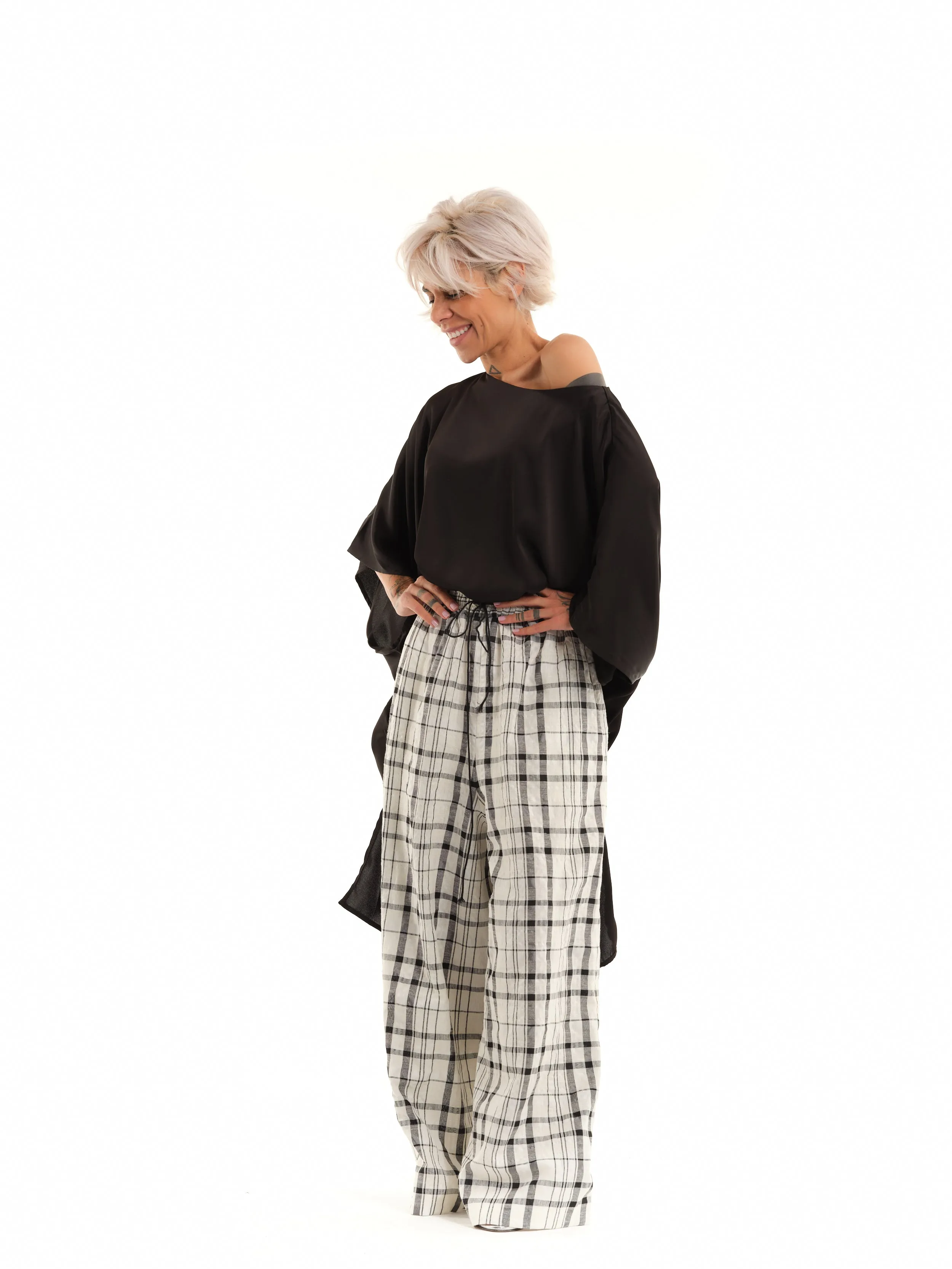 Off-The-Shoulder Maxi Tunic