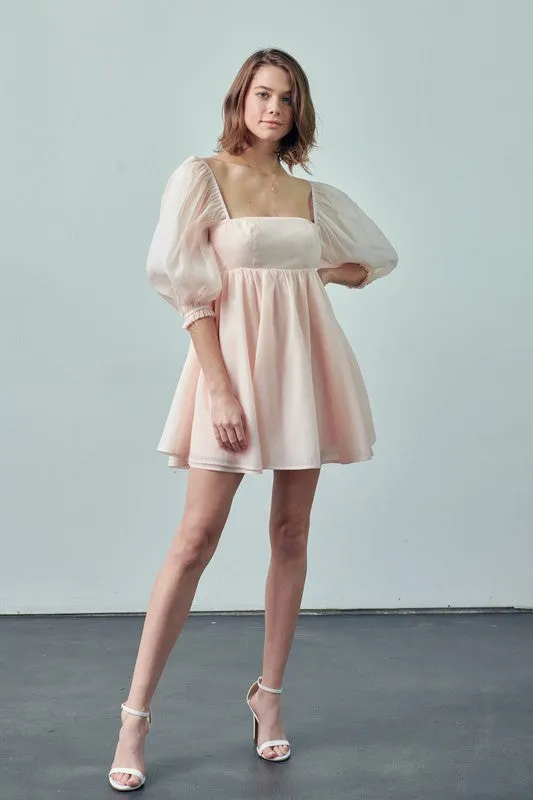 Ooh La La Pink Baby Doll Dress *limited*