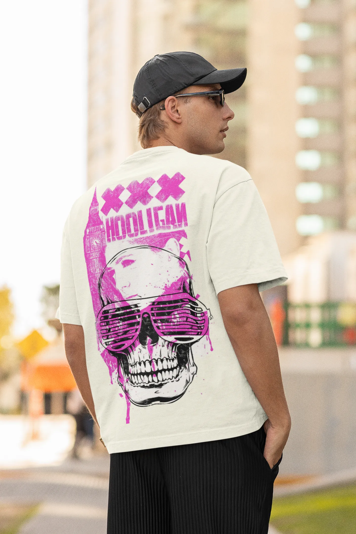 Oversized T- Shirt Men - Hooligan