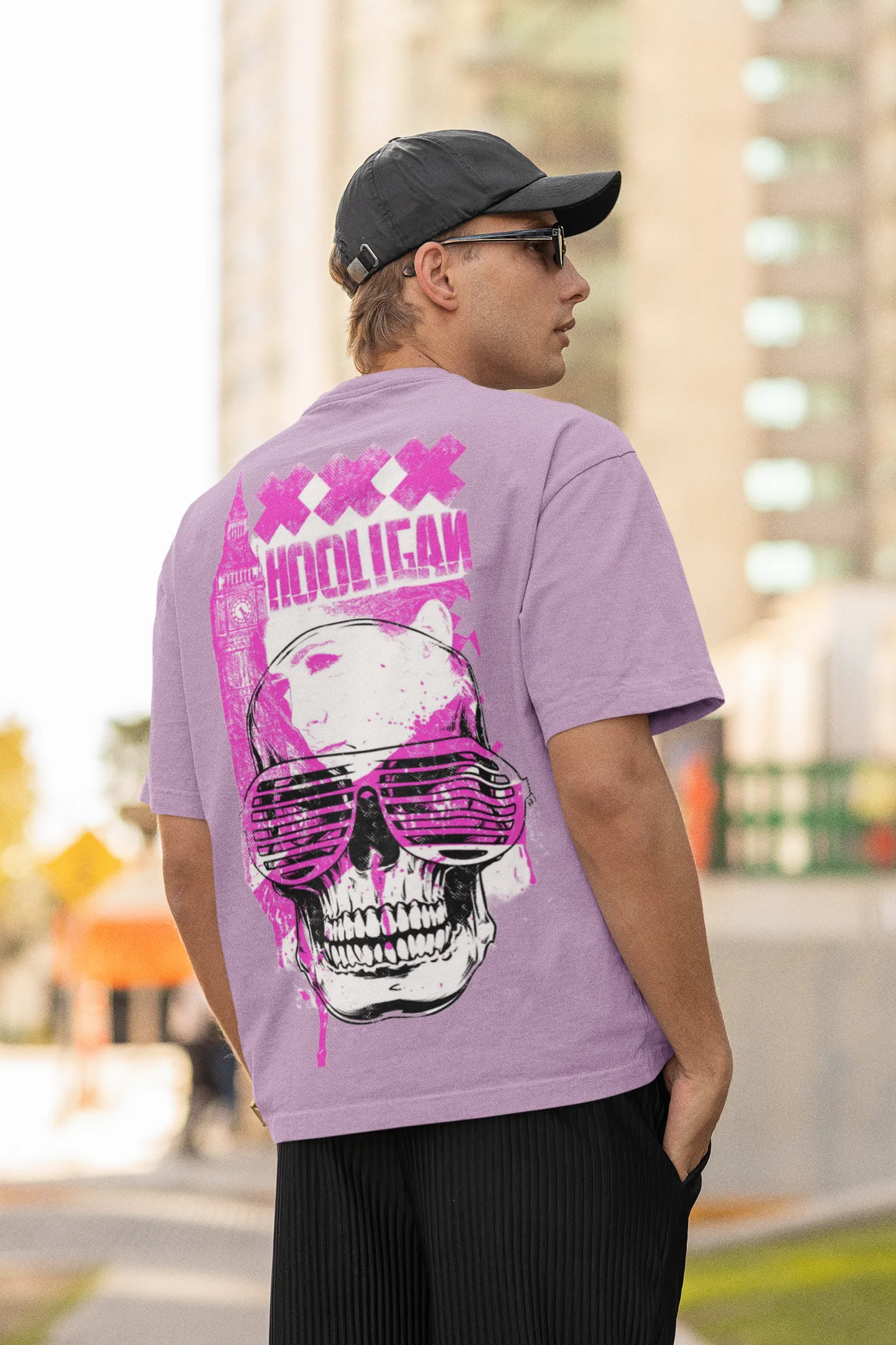Oversized T- Shirt Men - Hooligan
