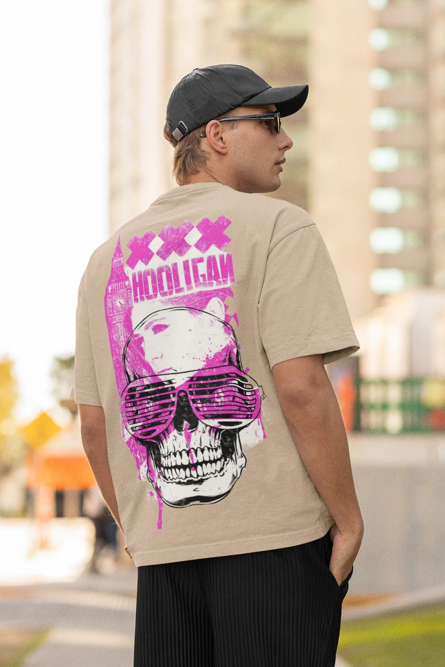 Oversized T- Shirt Men - Hooligan