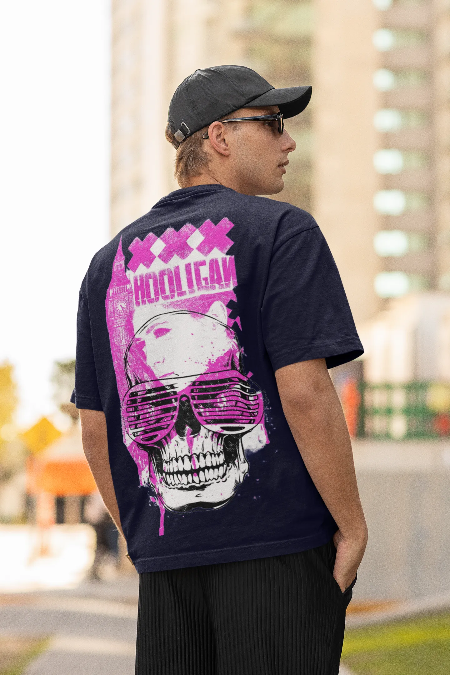 Oversized T- Shirt Men - Hooligan