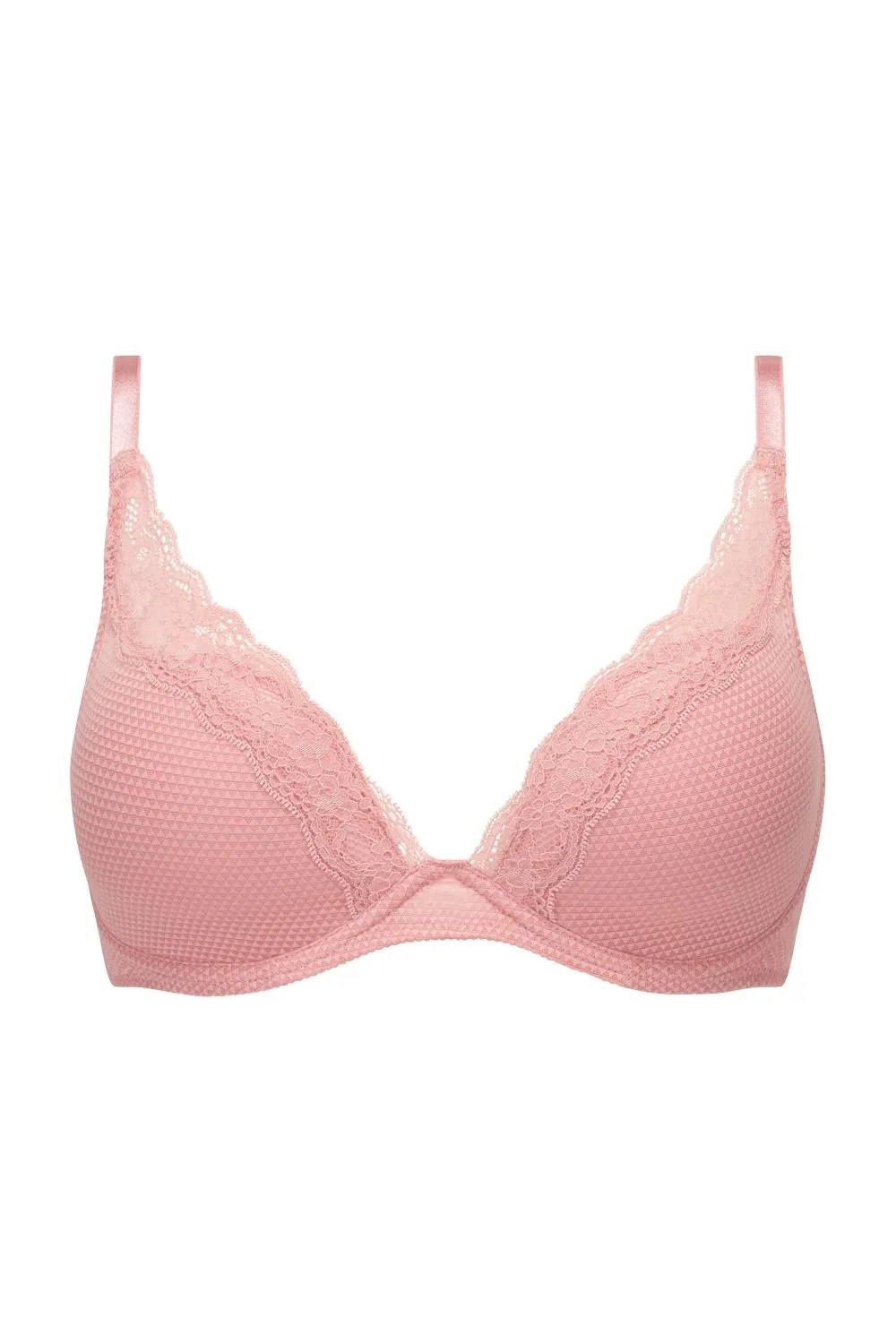 Passionata Brooklyn Plunge T-Shirt Bra, Rose Pink (5701)