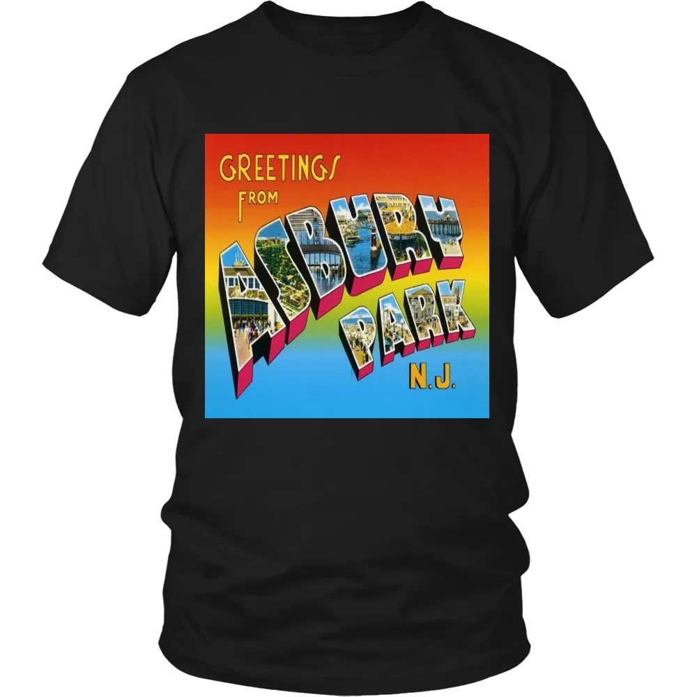 "Greetings From Asbury Park" Unisex Shirt