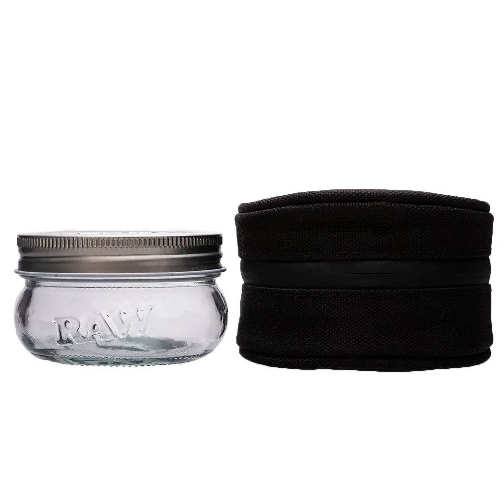 RAW - Smell Proof Cozy & Glass Jar