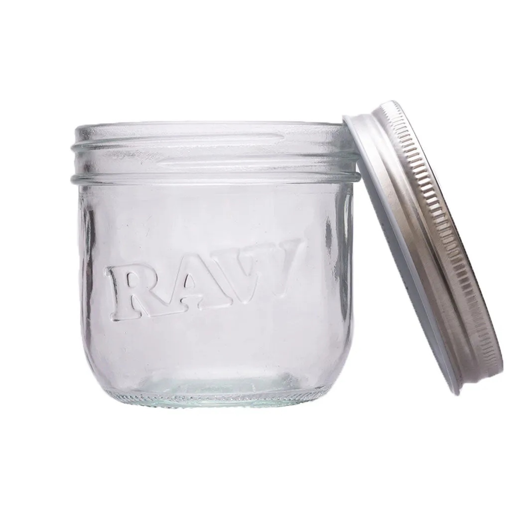 RAW - Smell Proof Cozy & Glass Jar