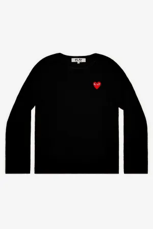 Red Heart Crewneck Jumper