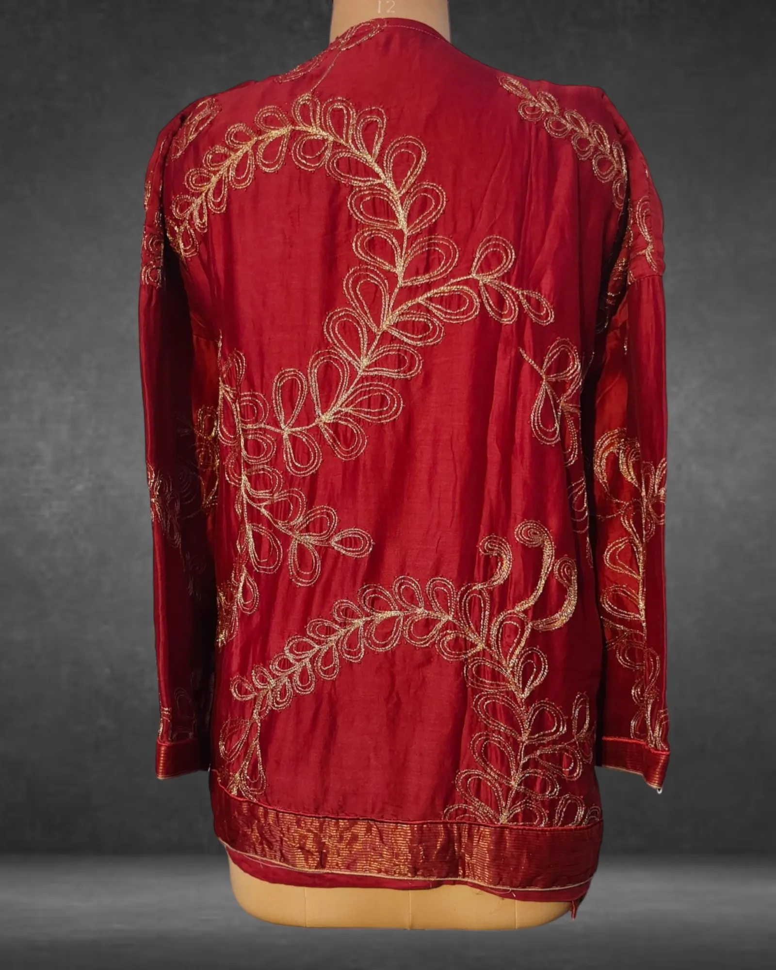 Semistitched  ambroiderd Short Tunic