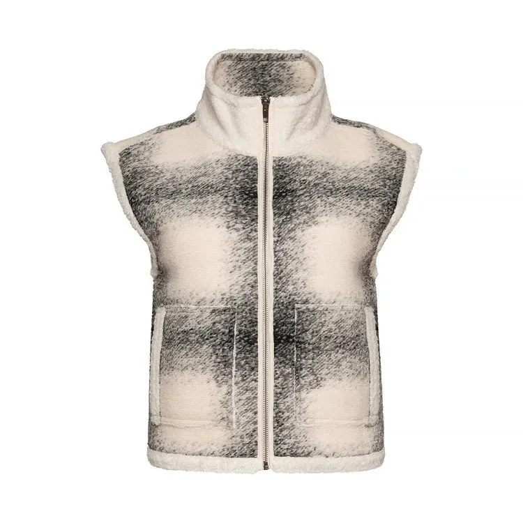Sundays Amani Vest in Canyon Plaid