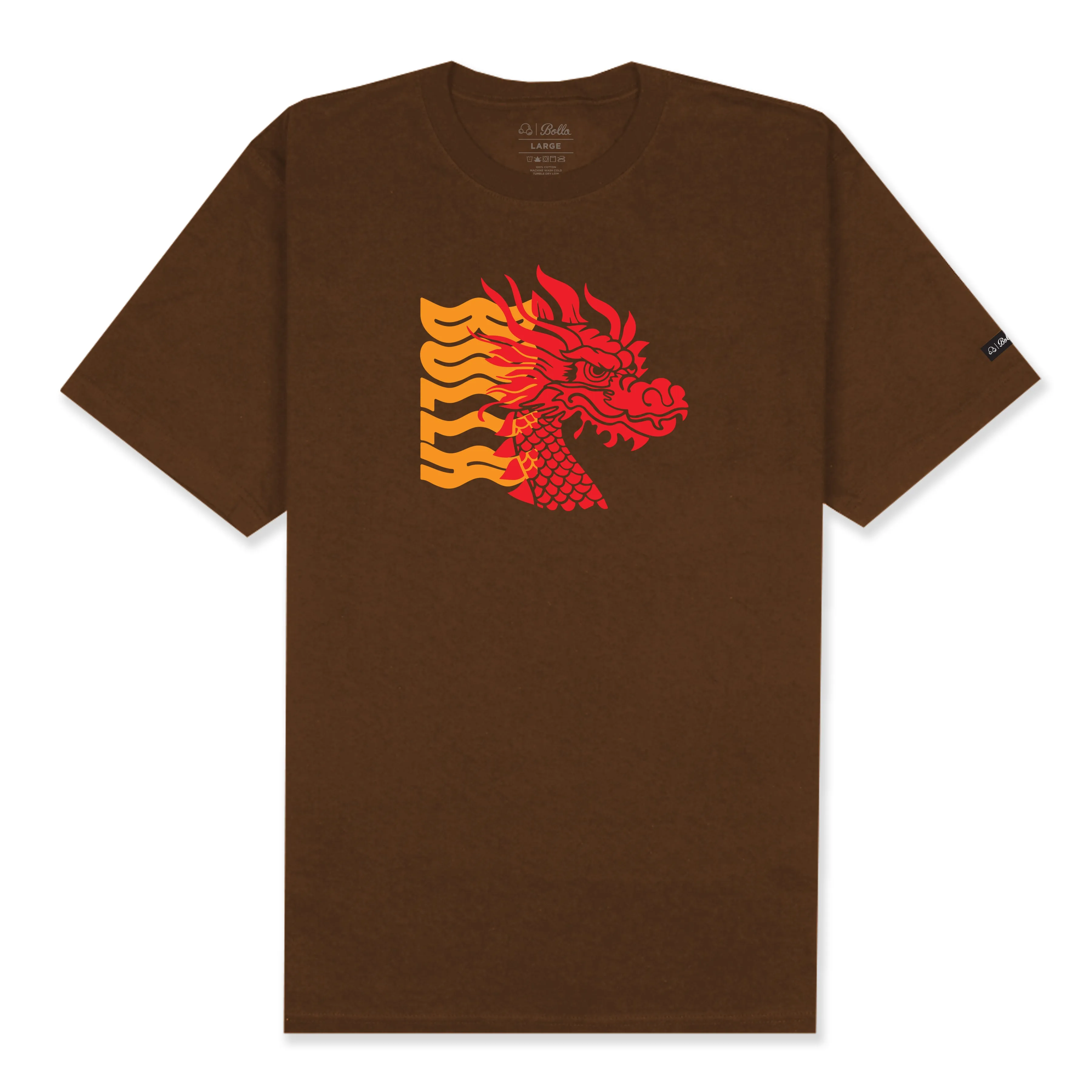 TATSU T-SHIRT - BROWN