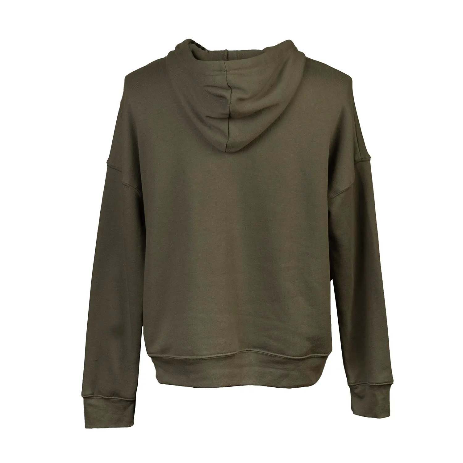 The Nines Essential - Unisex Sponge Fleece Pullover DTM Hoodie (Military Green)