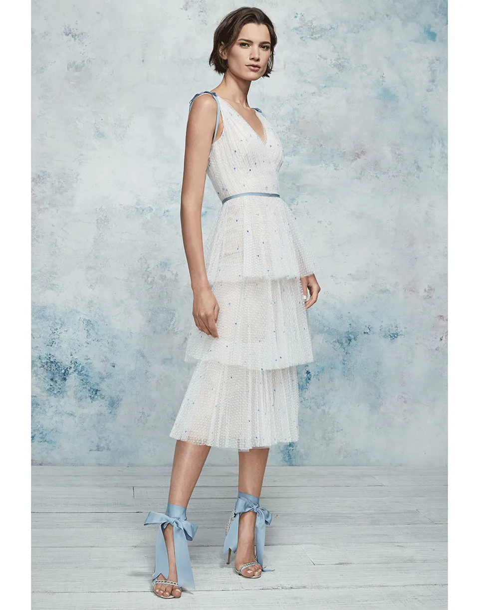 Tiered Cocktail Dress