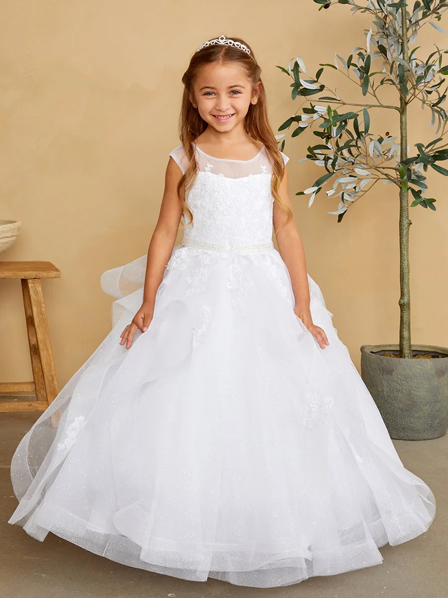 TK5850 White Dress (2-16 yrs)
