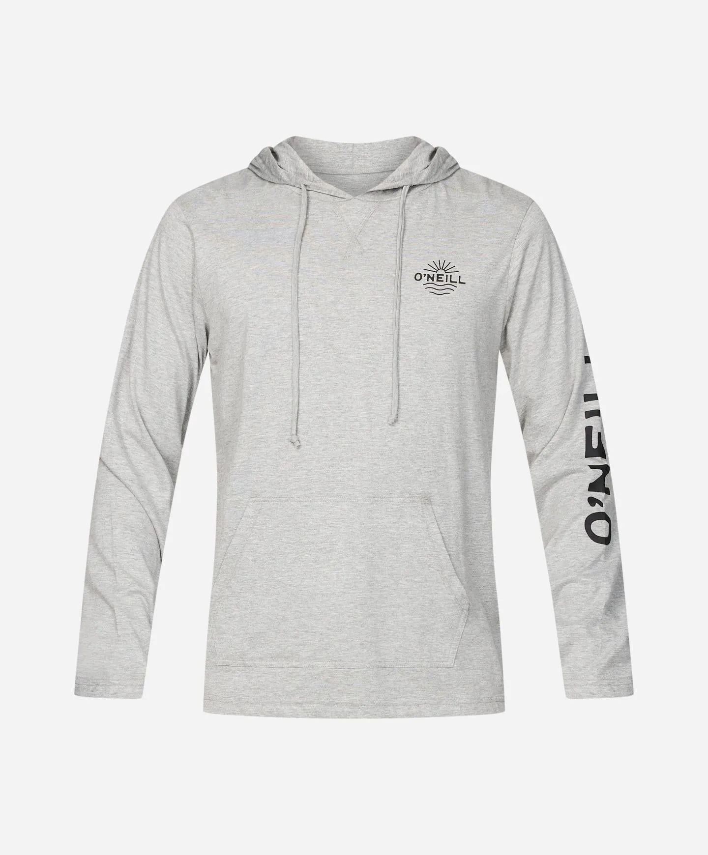 TRVLR Holm Snap Pullover Hoodie - Heather Grey