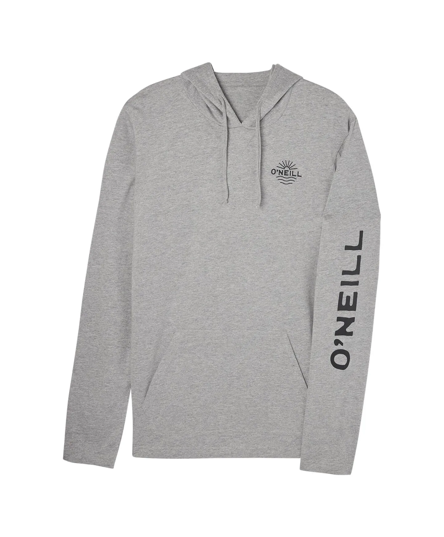 TRVLR Holm Snap Pullover Hoodie - Heather Grey
