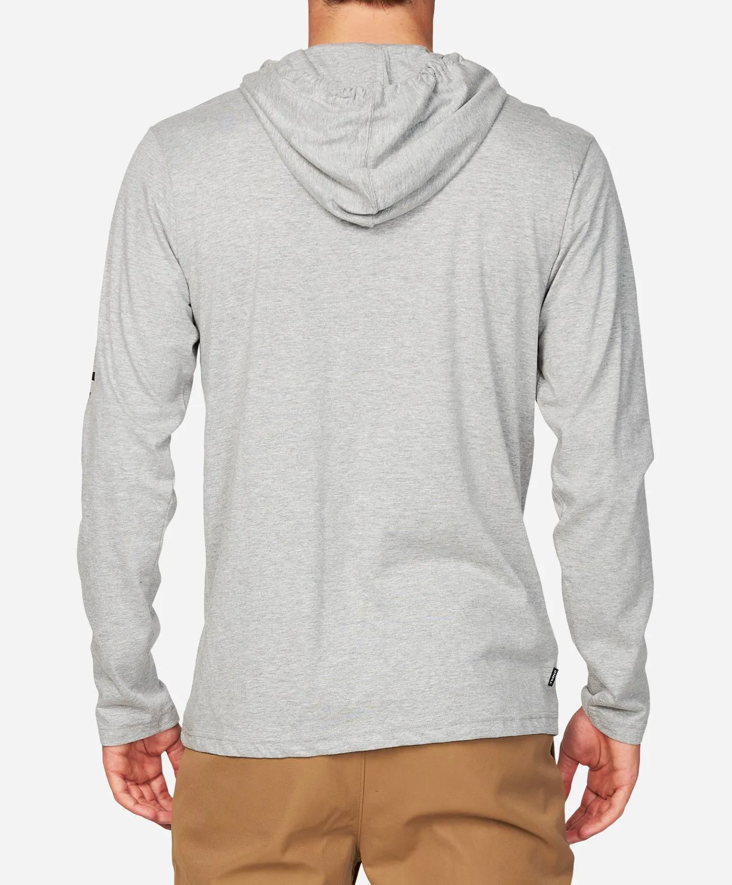 TRVLR Holm Snap Pullover Hoodie - Heather Grey