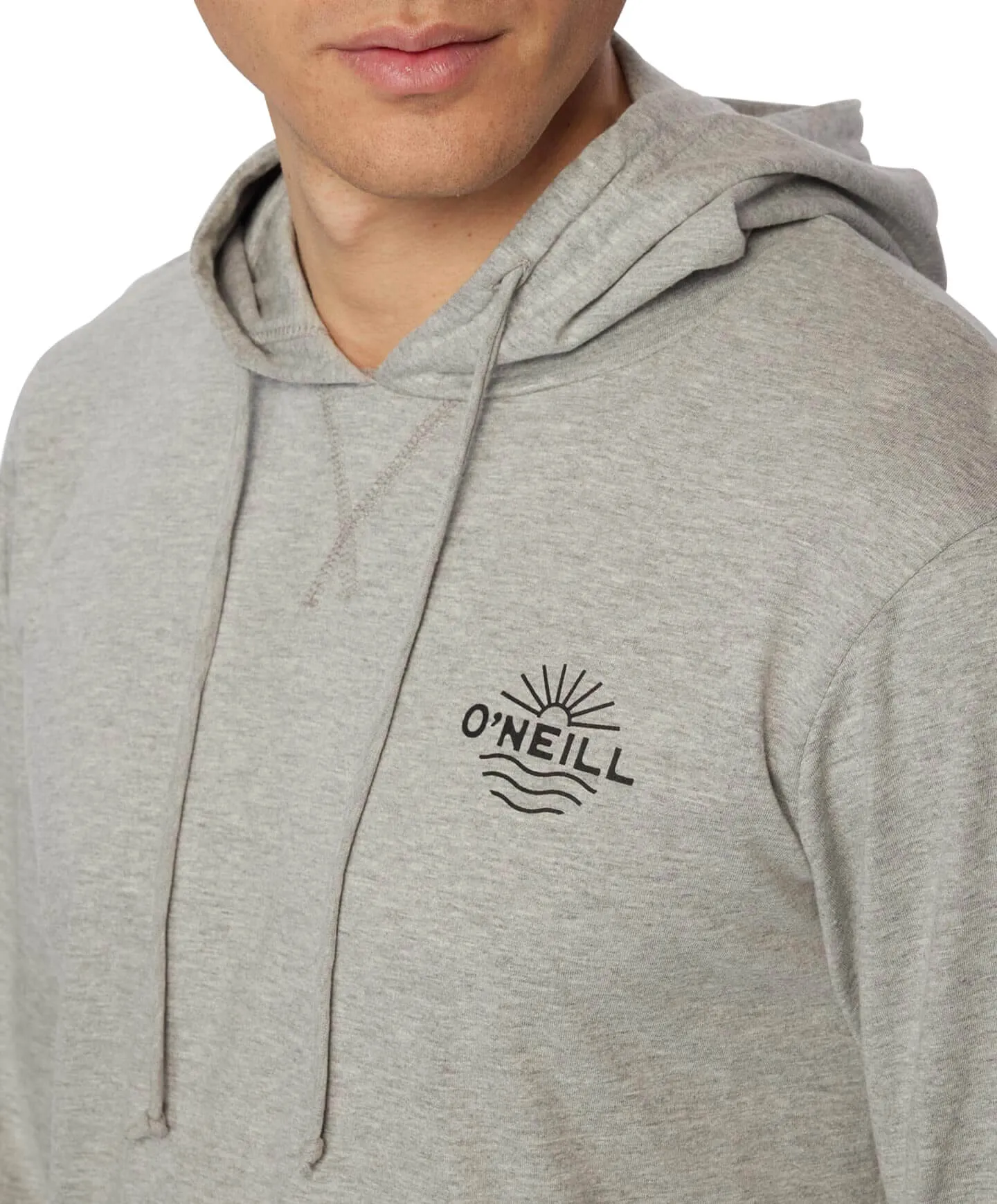 TRVLR Holm Snap Pullover Hoodie - Heather Grey