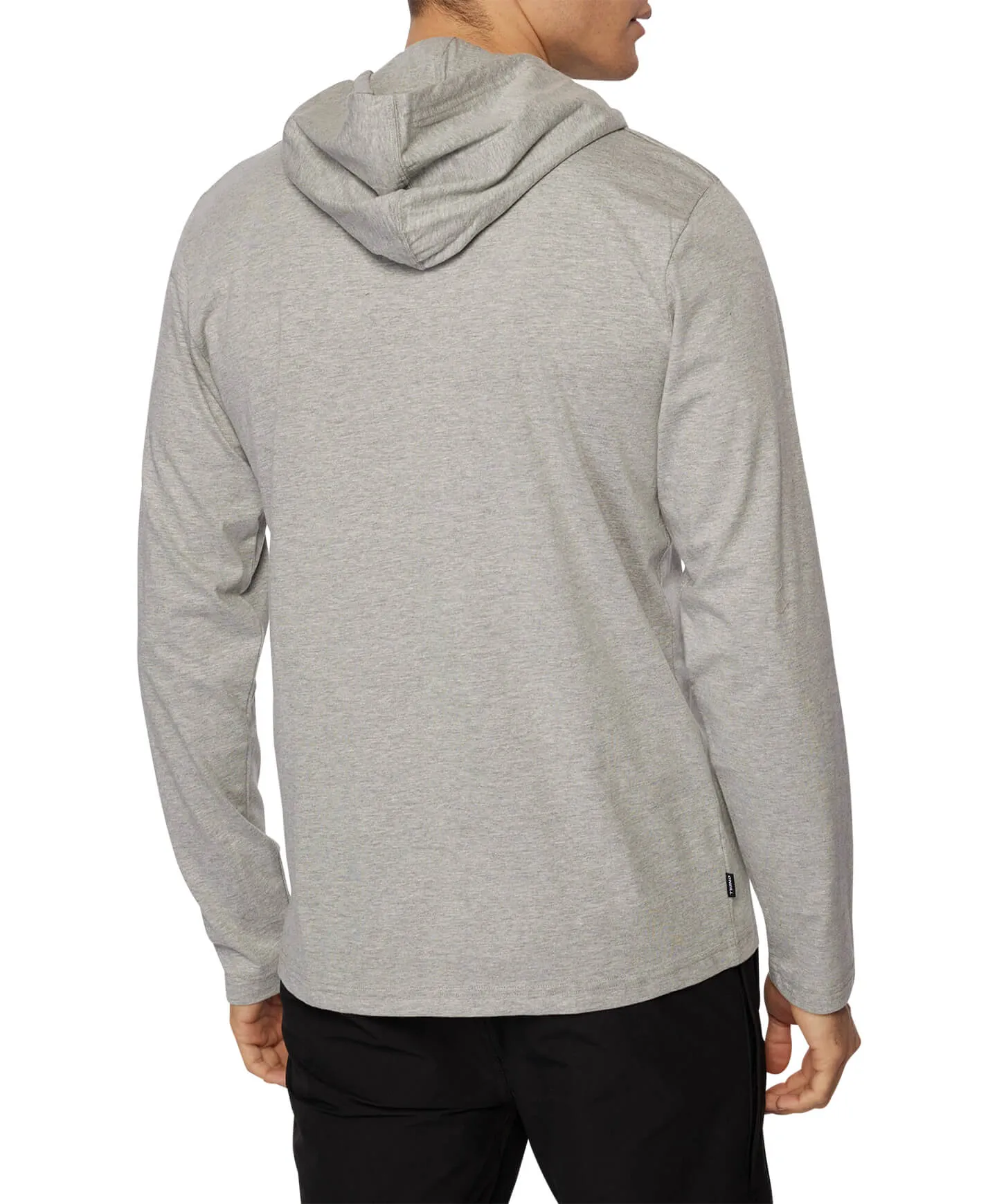 TRVLR Holm Snap Pullover Hoodie - Heather Grey