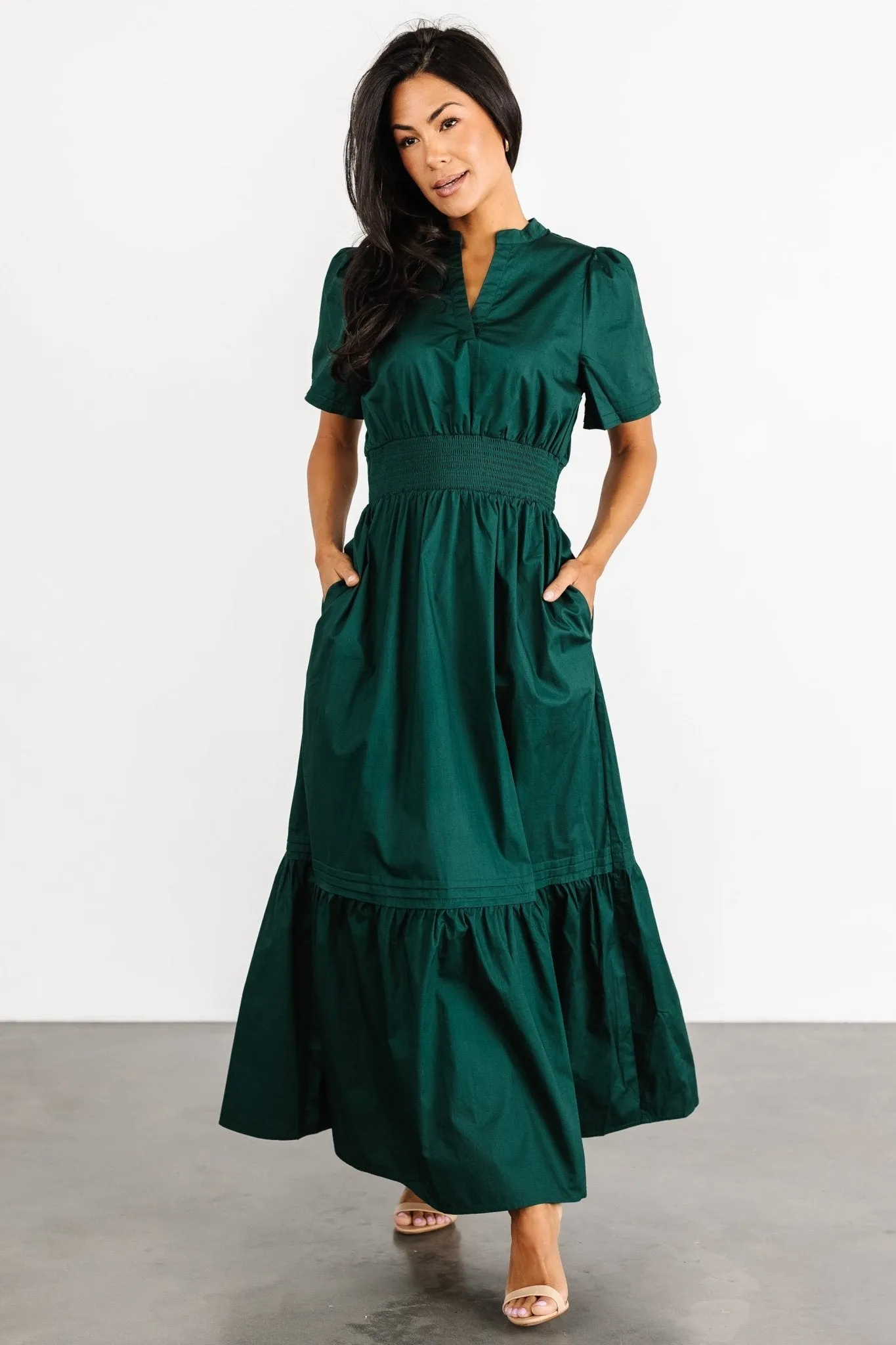 Vera Maxi Dress | Emerald