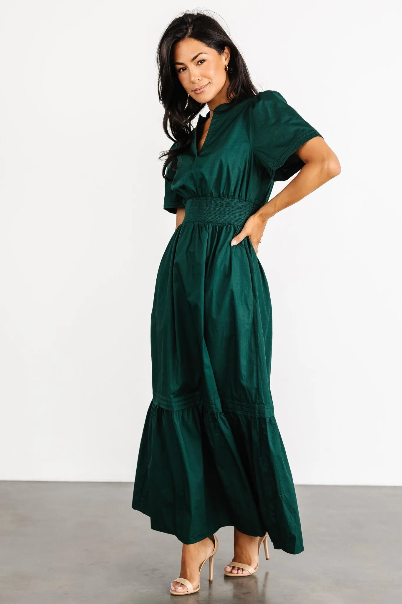 Vera Maxi Dress | Emerald