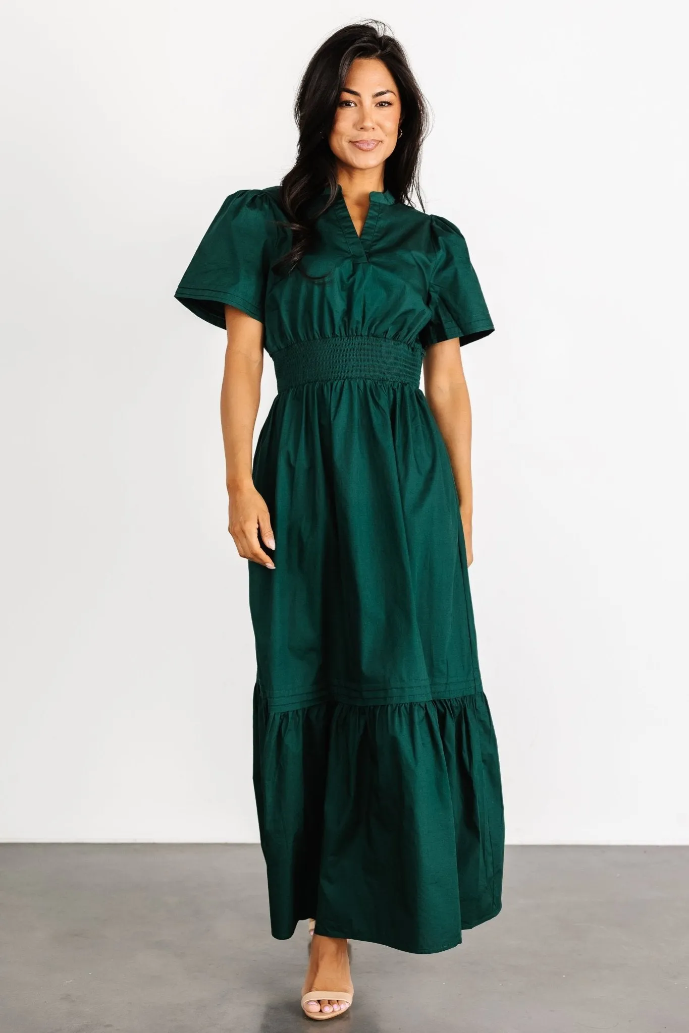 Vera Maxi Dress | Emerald