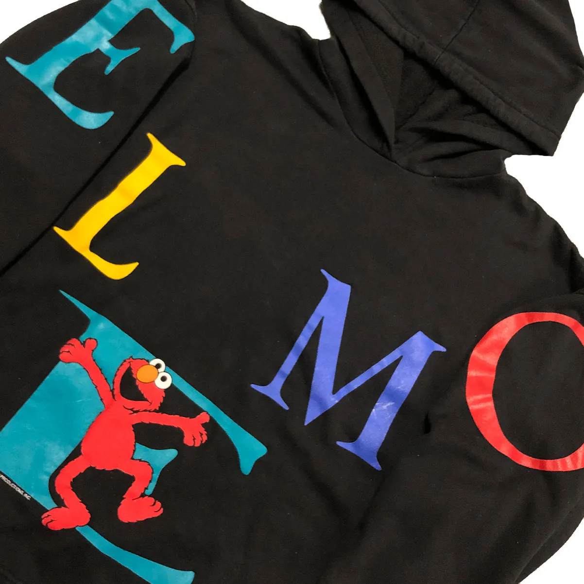 Vintage 90s Elmo Pullover Hoodie S/M