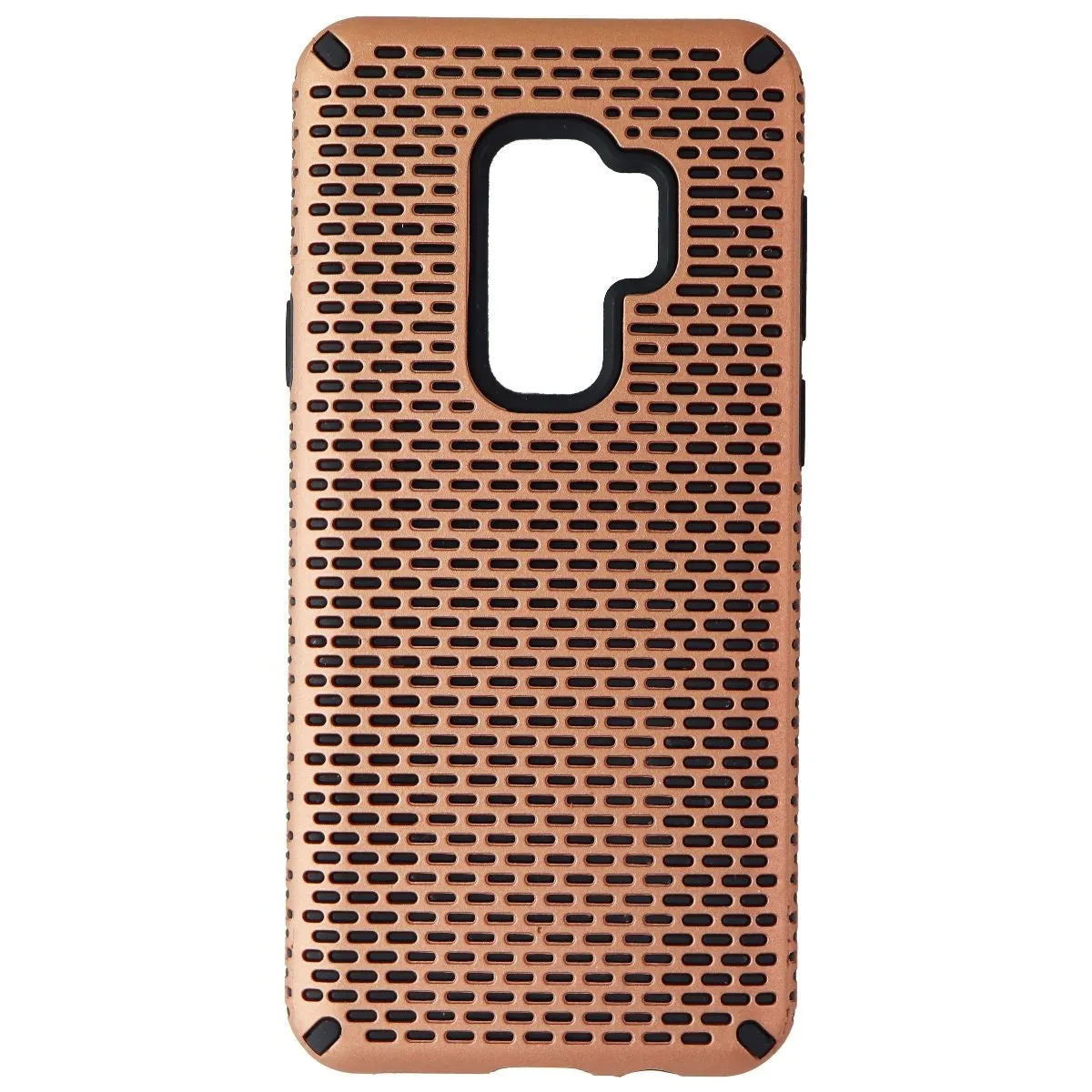 Zizo Echo Series Case Compatible with Samsung Galaxy S9 Plus Rose Gold Black